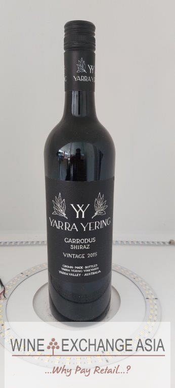 (image for) Yarra Yering Carrodus Shiraz 2015 [JH 98] [WAS: $290++]